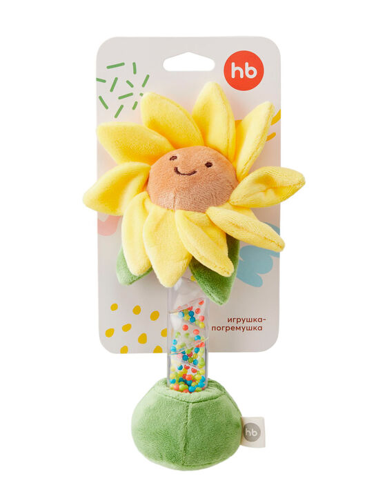 Игрушка-погремушка Подсолнух Happy Baby , арт.  | Фото 2