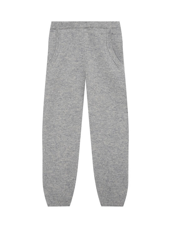 Брюки из кашемира, серые Oscar et Valentine , арт.  | Фото 1