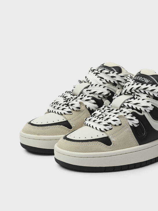 Кеды на крупной шнуровке, белые Barrow , арт.  | Фото 6