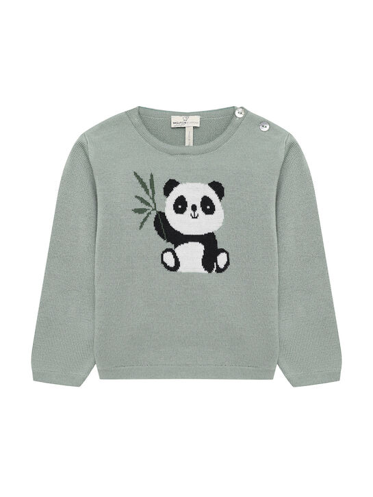 Джемпер, принт панда Maglificio di Verona , арт.  | Фото 1