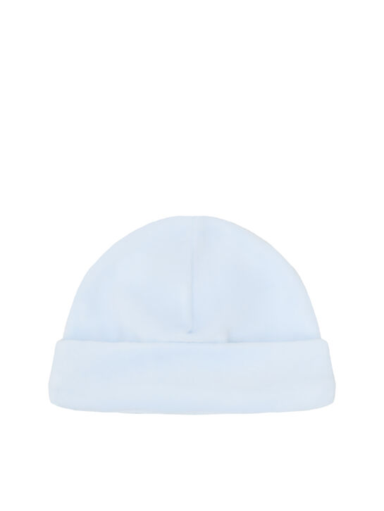Шапка велюровая, голубая Lyda Baby , арт.  | Фото 1