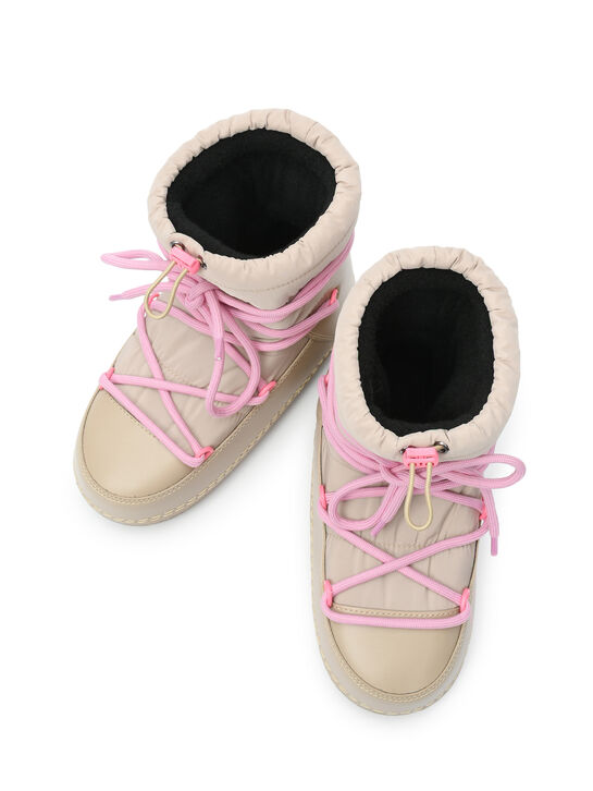 Мунбуты с розовыми шнурками INUIKII , арт.  | Фото 4