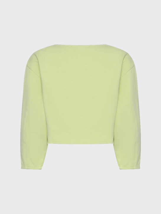 Толстовка с лого, зеленая ASPESI , арт.  | Фото 2