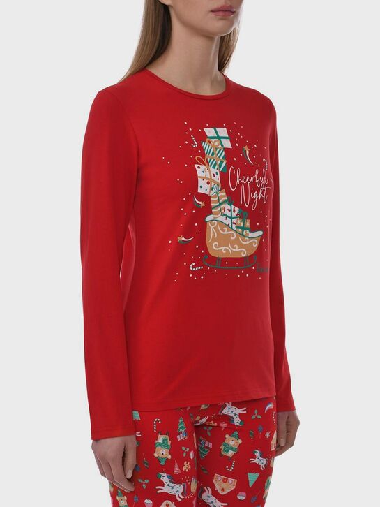 Пижама с принтом &quot;Веселая ночь&quot; Eirene , арт.  | Фото 3