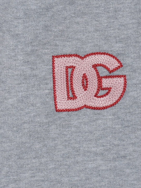 Спортивные брюки с лого, серые Dolce&Gabbana , арт.  | Фото 3