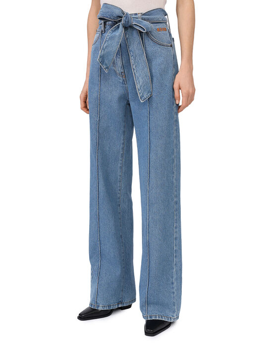 Джинсы с бантом MSGM , арт.  | Фото 3