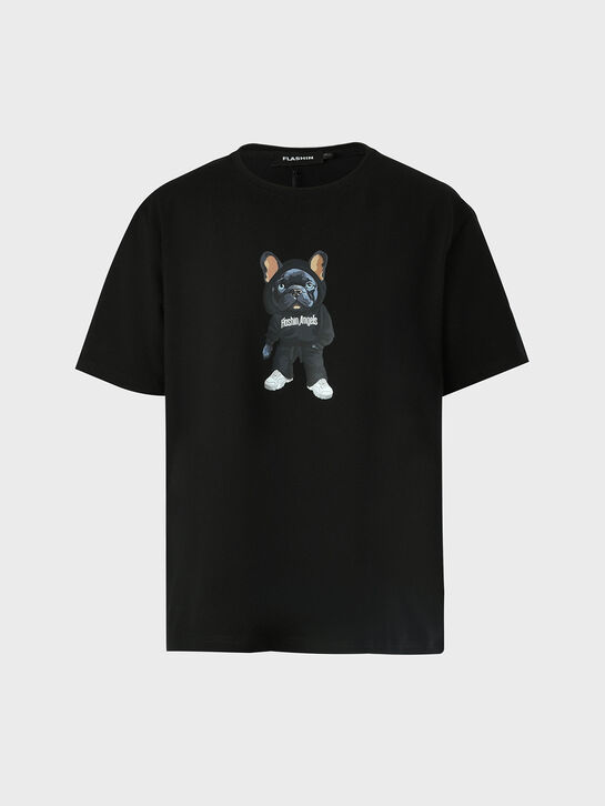 Футболка с принтом &quot;Бульдог&quot; Flashin , арт.  | Фото 1