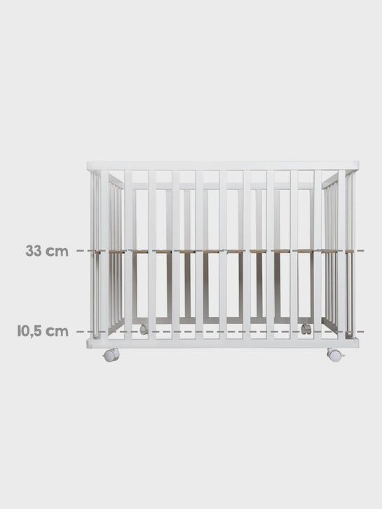 Манеж детский складной Foldable playpen серый, 74 х 100 см Roba , арт.  | Фото 5