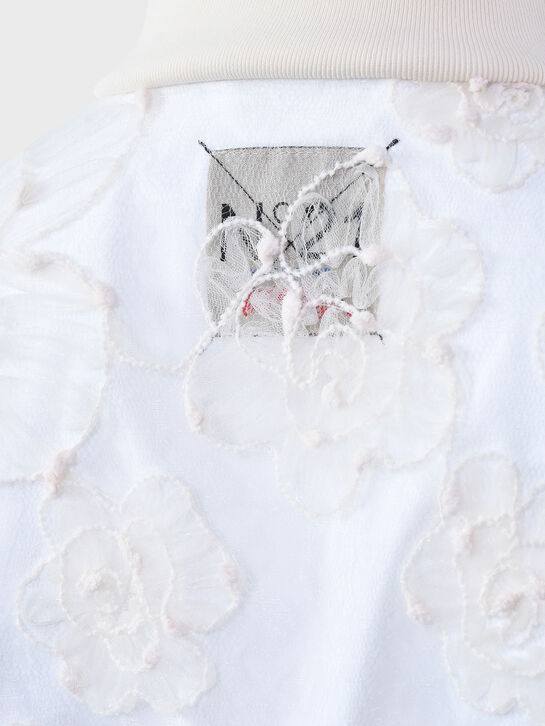 Куртка-бомбер с цветочным шитьем N21 , арт.  | Фото 5