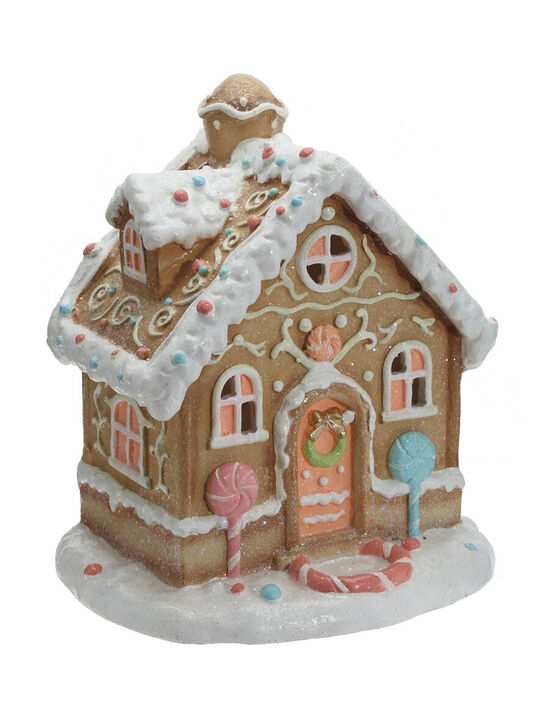 Фигрка декоративная &quot;Домик&quot; с подсветкой (АААх3) 28 см TIANQIN ARTS AND CRAFTS , арт.  | Фото 10