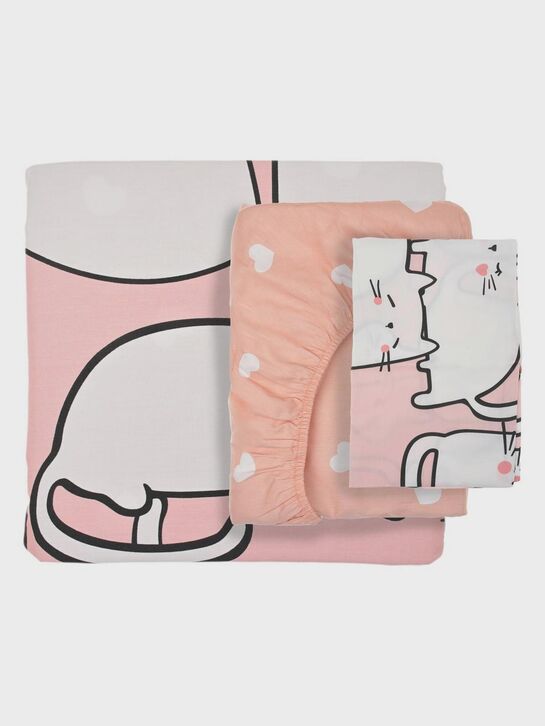 Комплект постельного белья: простыня на резинке, наволочка, пододеяльник Jan&Sofie , арт.  | Фото 2