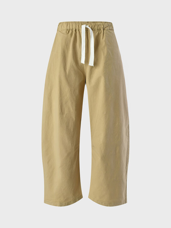 Брюки с поясом на кулиске, бежевые ASPESI , арт.  | Фото 1