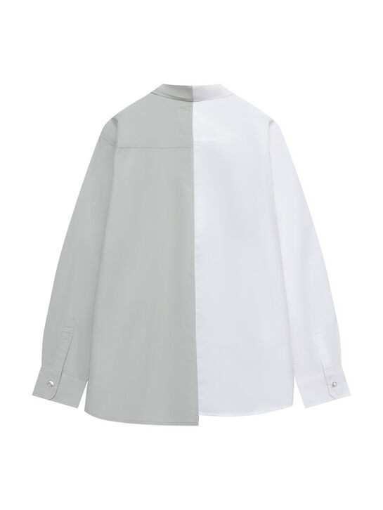 Рубашка в стиле color block MM6 , арт.  | Фото 2