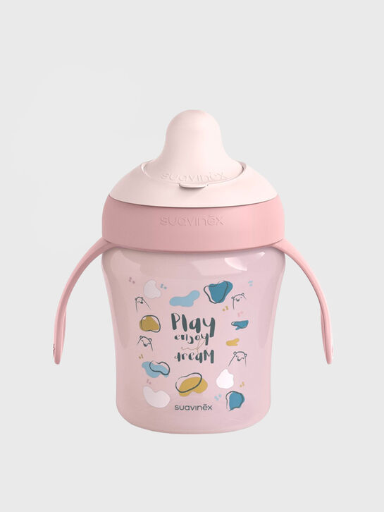 Поильник с ручками и носиком LEARNING CUP, 200 мл, BEARS от 6+ мес Suavinex , арт.  | Фото 1