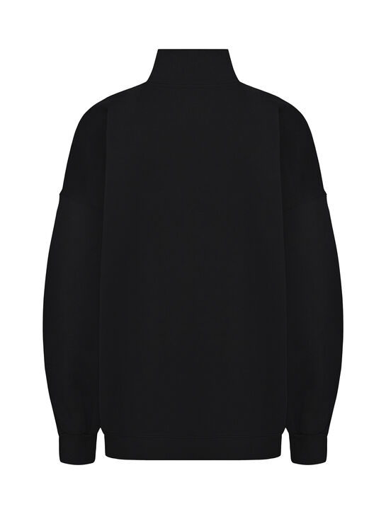 Свитшот с красным лого, черный MSGM , арт.  | Фото 6