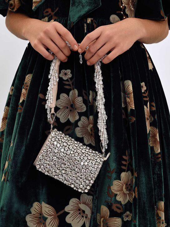 Сумка с камнями и стразами Maison Ava , арт.  | Фото 3