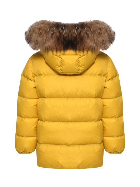 Куртка с капюшоном с мехом и накладными карманами Colmar , арт.  | Фото 2