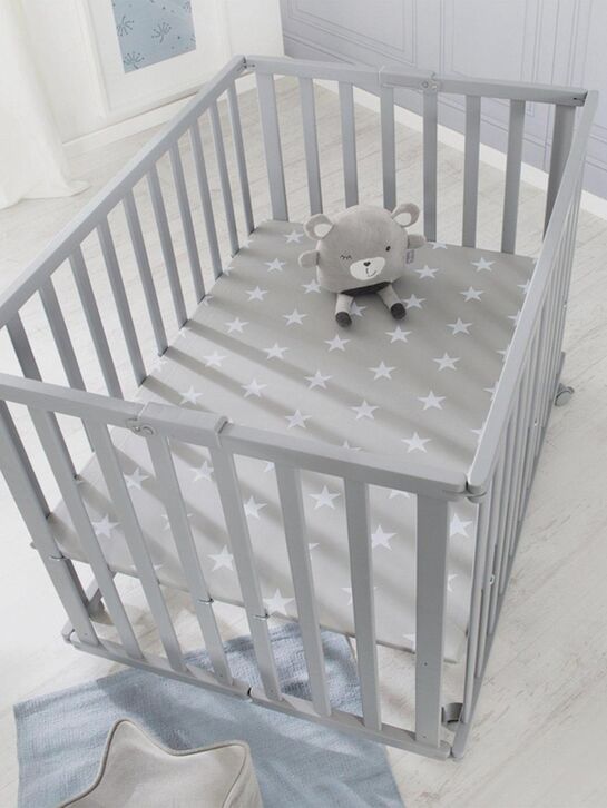 Манеж детский складной Foldable playpen серый, 74 х 100 см Roba , арт.  | Фото 7