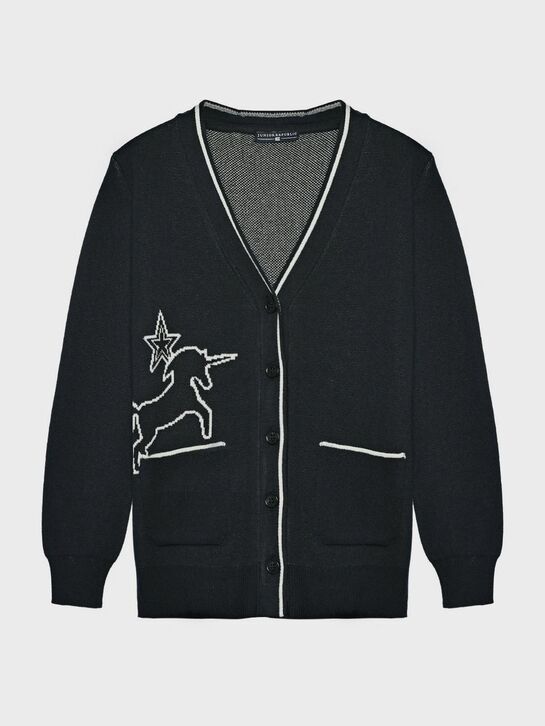 Кардиган comfort fit, синий Junior Republic , арт.  | Фото 1