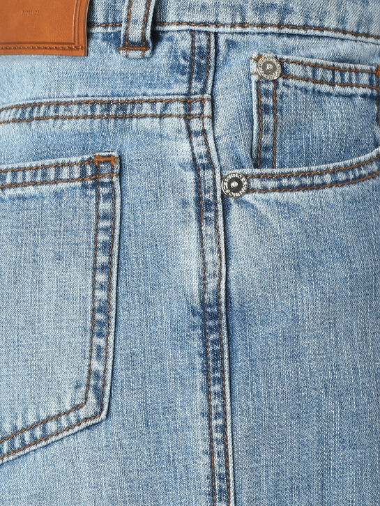 Джинсы широкие, выбеленные Ermanno Scervino , арт.  | Фото 3