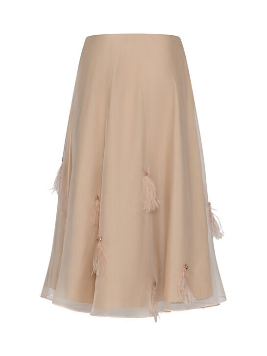 Юбка из шелковой органзы Dorothee Schumacher , арт.  | Фото 7