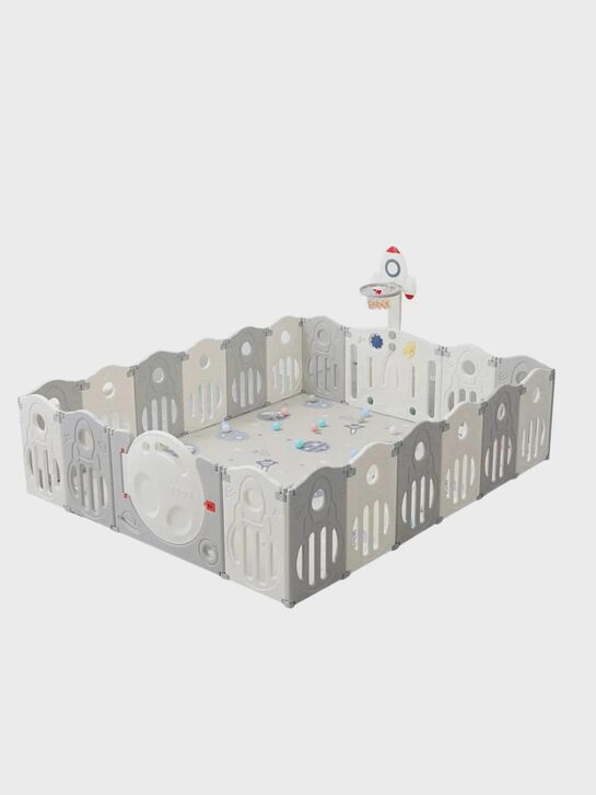 Манеж Kids SUPREME Space grey, 200x240 UNIX Kids , арт.  | Фото 1