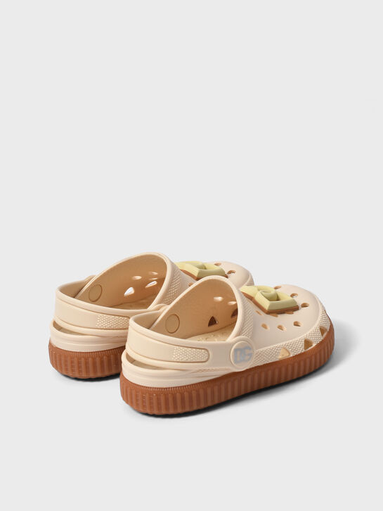 Сланцы с лого, бежевые Dolce&Gabbana , арт.  | Фото 3