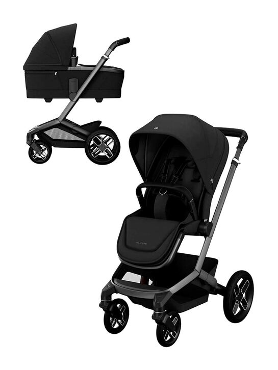 Коляска 3в1 Fame Twillic Black с креслом Pebble 360 Pro Essential Black Maxi-Cosi , арт.  | Фото 2