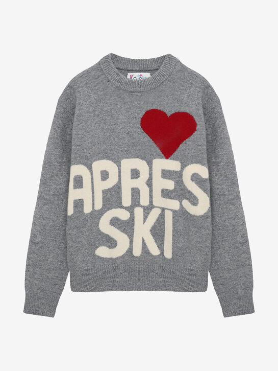 Джемпер из шерсти, надпись &quot;Apres ski&quot; Saint Barth , арт.  | Фото 1