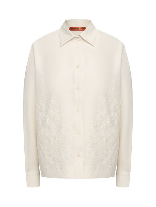 Рубашка с вышивкой Ermanno Scervino , арт.  | Фото 1