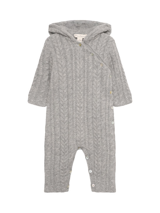 Комбинезон из кашемира, серый Oscar et Valentine , арт.  | Фото 1