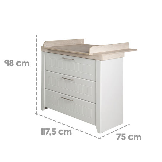 Пеленальный комод Helene, светло-серый Roba , арт.  | Фото 4