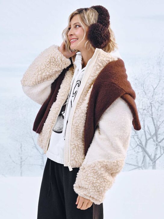 Куртка бомбер из меха Bacon , арт.  | Фото 3