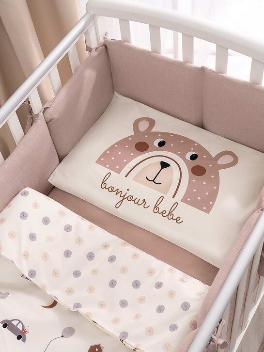 Комплект постельного белья для детей &quot;Bonjour Bebe&quot; c бортиком PERINA , арт.  | Фото 6