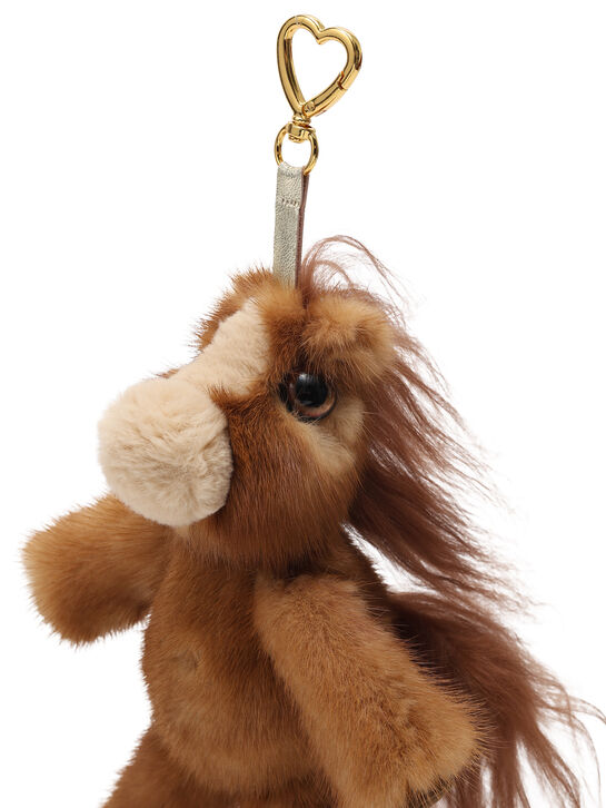 Меховая игрушка-брелок Лошадка, норка Рина Поплавская , арт.  | Фото 3