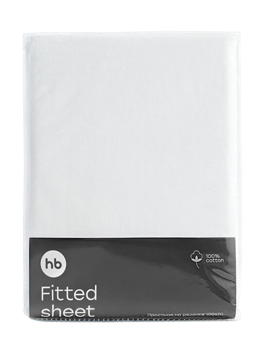 Простыня на резинке 100х70 см, 2 шт Happy Baby , арт.  | Фото 5