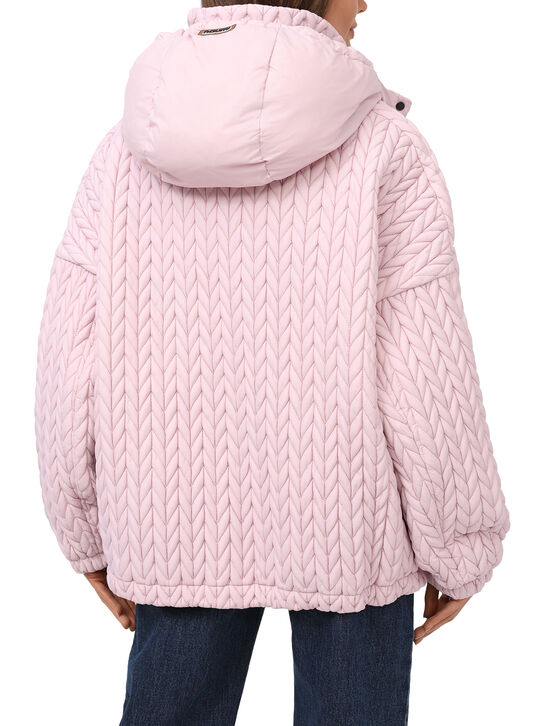 Куртка розовая с капюшоном Naumi , арт.  | Фото 4