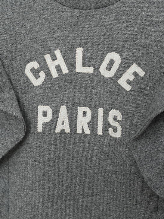 Свитшот с рюшами на плечах Chloe , арт.  | Фото 3