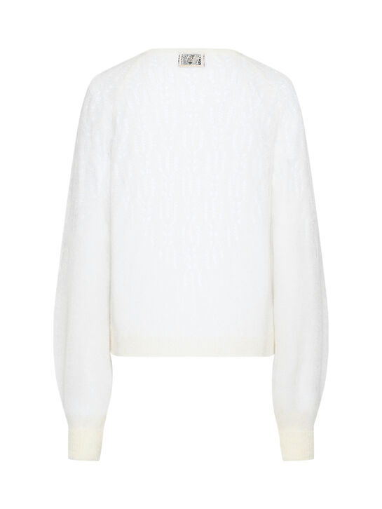 Кардиган ажурный, на пуговицах Shatu , арт.  | Фото 6