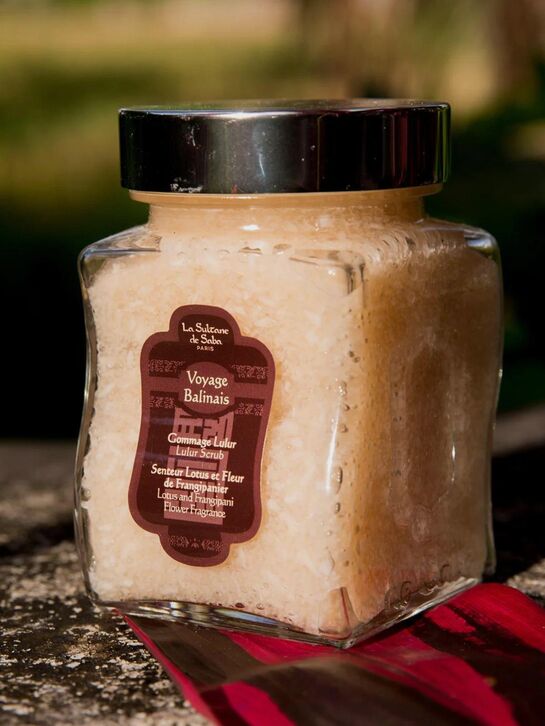 Кокосово-рисовый гоммаж Лотос и Франжипани, 300 г La Sultane de Saba , арт.  | Фото 2