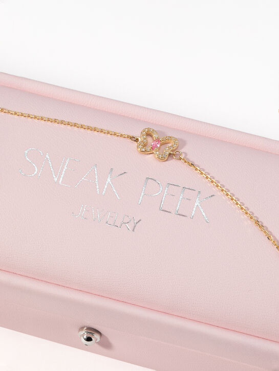 Браслет Бабочка, золото 585 Sneak Peek , арт.  | Фото 3