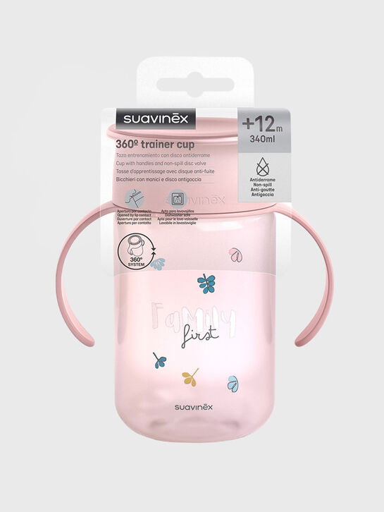 Поильник-непроливайка 360° TRAINER CUP, 340 мл, BEARS от 12+ мес Suavinex , арт.  | Фото 2
