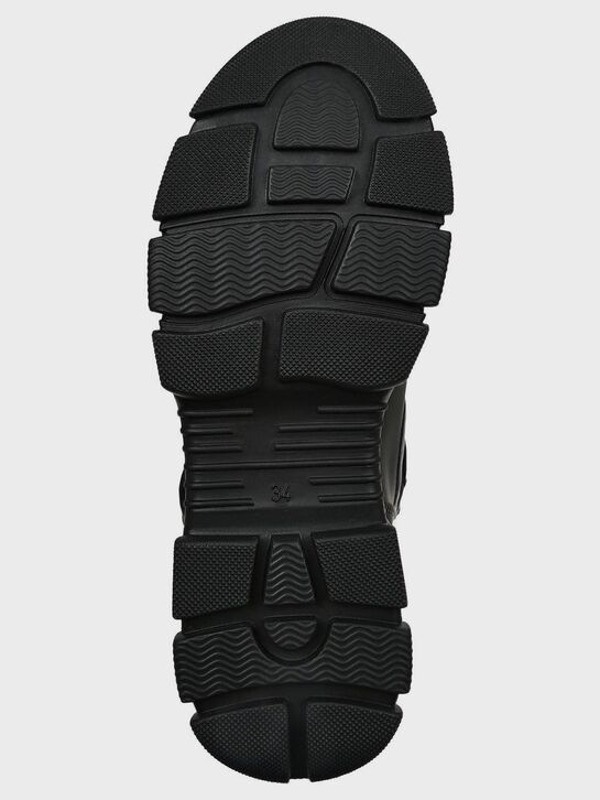 Ботинки высокие на липучке, черные Gallucci , арт.  | Фото 5