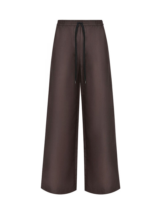 Брюки широкие, коричневые Dorothee Schumacher , арт.  | Фото 1