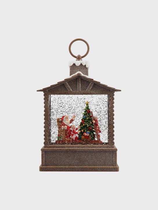 Новогодний сувенир &quot;Фонарь квадратный. Санта / Снеговик&quot;, 18x8,25x25,4 см, цена за 1 шт. Timstor , арт.  | Фото 5