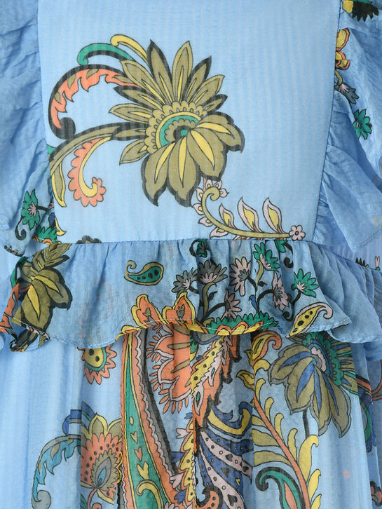 Платье с рюшами и узорами Etro , арт.  | Фото 4