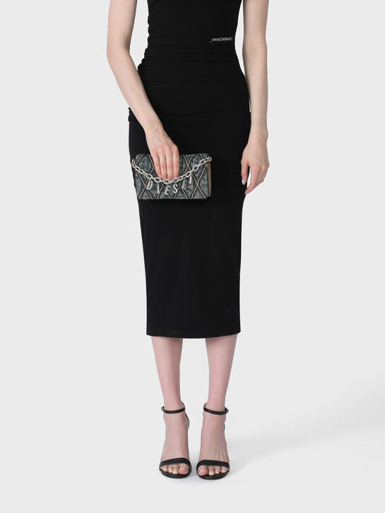 Сумка-клатч джинсовая на цепочке, синяя Diesel , арт.  | Фото 3