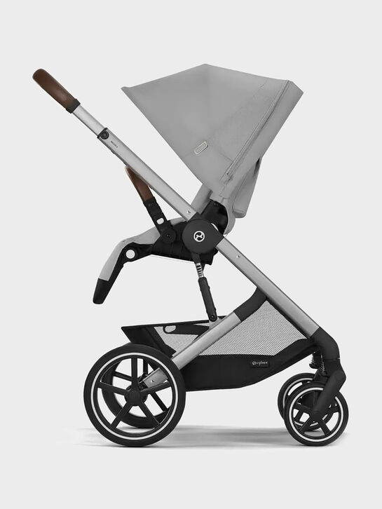 Коляска Balios S Lux SLV Stone Grey с дождевиком CYBEX , арт.  | Фото 4