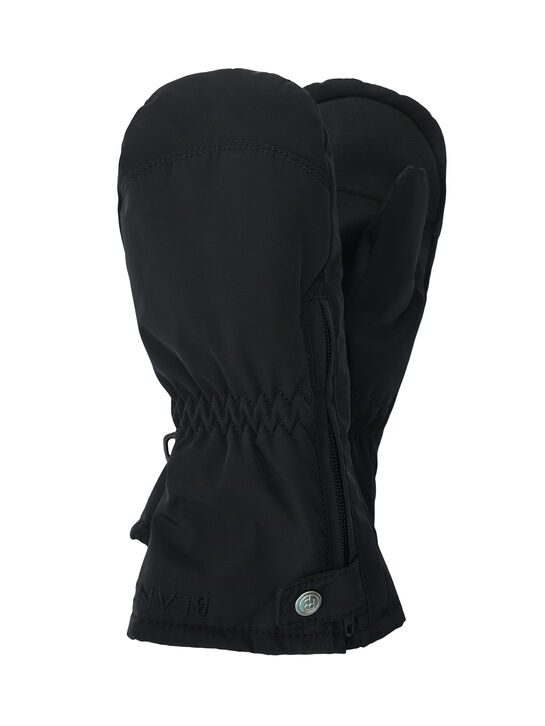 Варежки непромокаемые с молнией, черные Poivre Blanc , арт.  | Фото 1