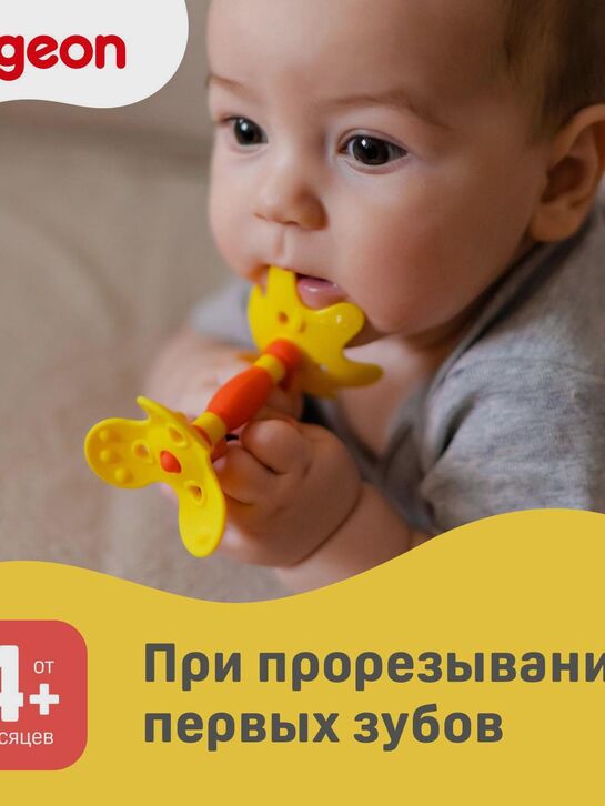 Игрушка &quot;Цветок&quot; обучающий, с 4-х мес. Pigeon , арт.  | Фото 2